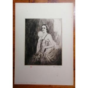 Lucien Grandgerard (1880-1970) - Eau Forte - XX° Epoque Engraving - N° 11-34