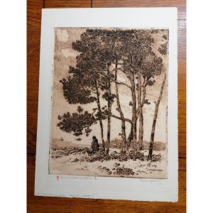Lucien Grandgerard (1880 - 1970) - Etching - Print 2/2 - N° 17-12