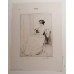 Grandgerard - Etching - XX° Period Engraving - N° 19