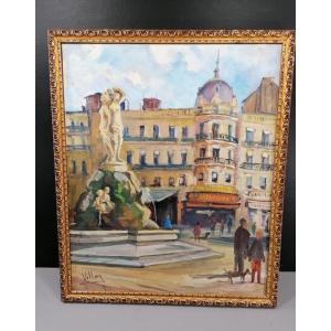 La Place De La Comedie - Montpellier - Ramiro Villar -