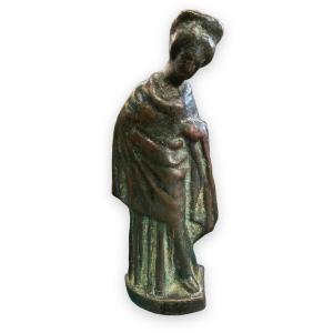 Bronze XIXth Woman In The Antique