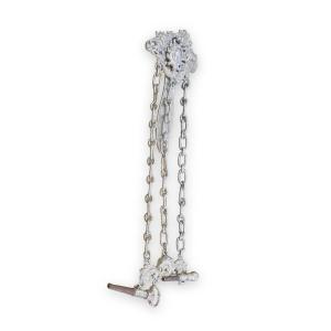 Large Chatelaine In Sterling Silver, Boar's Head Hallmark