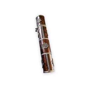 Copper Tibetan Incense Holder And Rollers