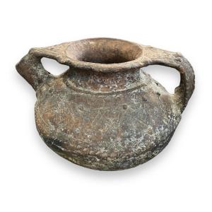 Old Oil Jug In Terracotta Asia Minor Eighteenth
