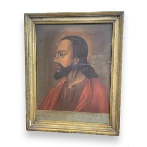 German School XIXth Profile Of Christ