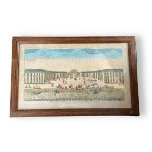 Optical View Bordeaux Place De Bourgogne On The City Port