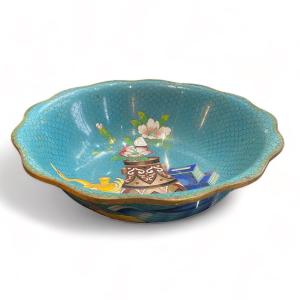 China Important Cloisonné Enamel Cup Late 19th Century