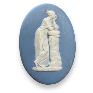Cameo In Wedgwood Antique Scene