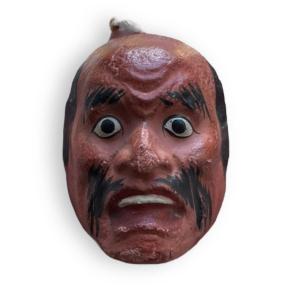 Small Noh Theater Mask Japan Edo Period 19th Century