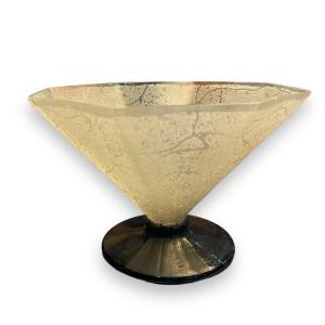 Daum Nancy Art Deco Glass Cup