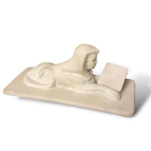 Sphinx In White Biscuit Book