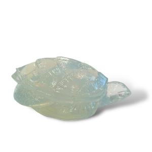 Opalescent Glass Turtle In Sabino Flavor