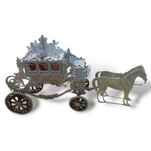 Important Carriage Jewelry Box