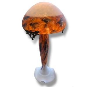 Vianne Lamp Dragonfly Model In Marbled Glass Paste 