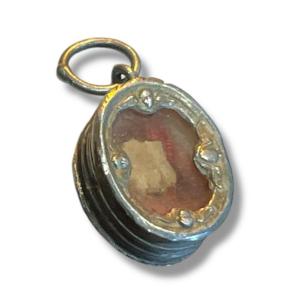 Silver Reliquary Pendant