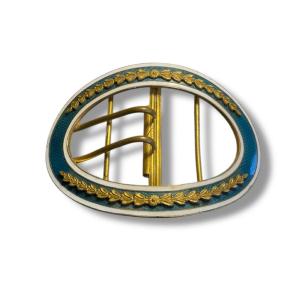 Enameled Belt Buckle
