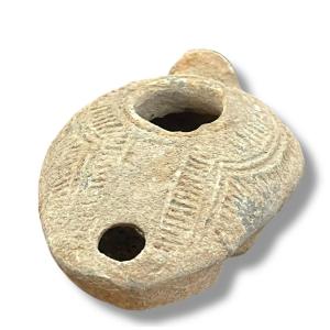 Umayyad Lamp With Conical Handle