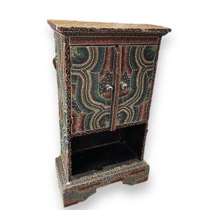 Aboriginal Art Pointillist Furniture