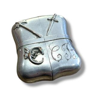 Old Silver Metal Case