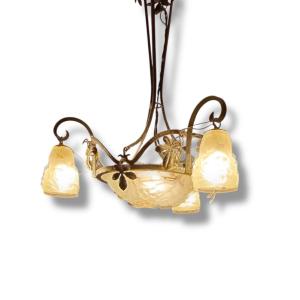 Art Deco Chandelier By Ros