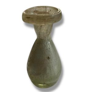 Antique Flask With Pear-shaped Body 