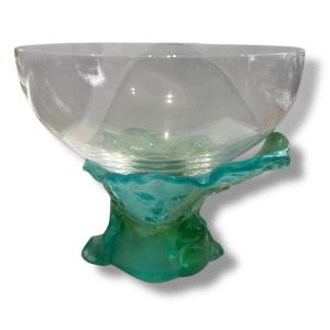 Daum Nancy Glass Paste Cup, Ondine Model