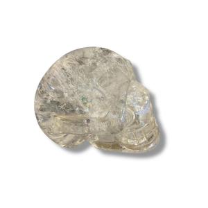 Vanity Skull Memento Mori Rock Crystal