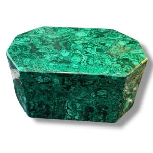 Important Malachite Jewelry Box