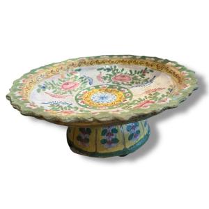 Siam Thailand Tazza Cup Bencharong Stem 