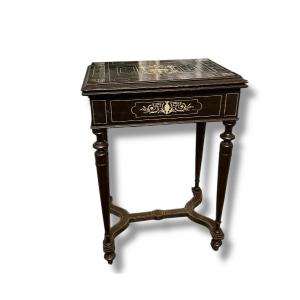 Gaming Table In The Style Of Fernando Pogliani, 19th Century