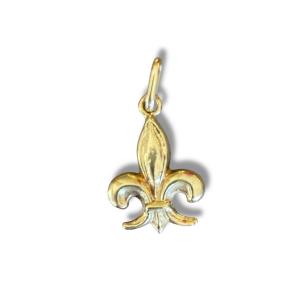 18-karat Gold Fleur-de-lis Pendant