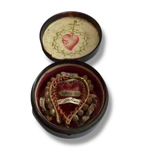 Heart-shaped Reliquary Box