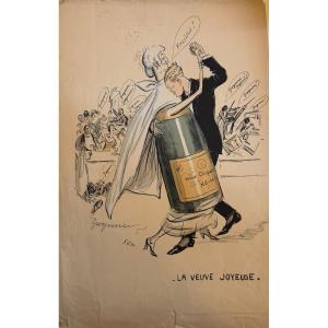 Georges Goursat Dit Sem La Veuve Joyeuse