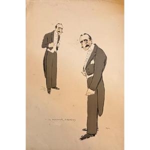 Georges Goursat Dit Sem Le Dernier Français Lithograph