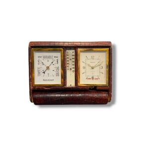 Hermes / Jaeger Lecoultre Ados Barometer Alarm Clock