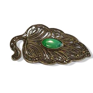 Jade Brooch