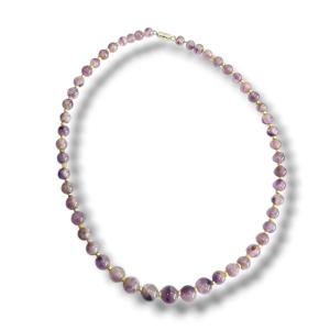 Amethyst Bead Necklace