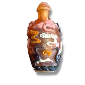 China Polychrome Snuff Box