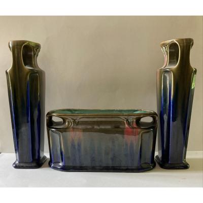 Orchies Tripod Trim In Glazed Ceramic