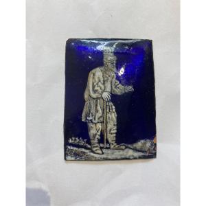 Email On Copper Representing A Beggar