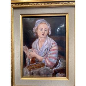 Email From Limoges Embroiderer Signed P. Bonnet