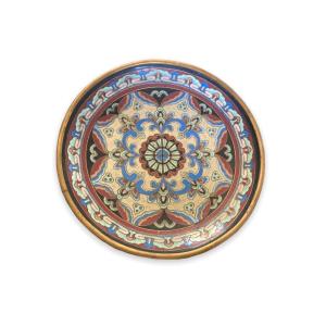 Cup In Cloisonné Enamels On Copper Decorations Of Floral Compositions, China 1930