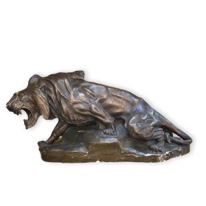 Thomas Cartier Patinated Plaster Sculpture