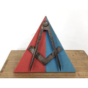 Masonic Compass, Steel, Late 19th Century