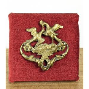 Gilt Bronze Wall Sconce With Doves. Regency Period, Early 18th Century 