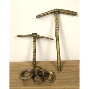 Two Tuareg Salt Hammers - Mid-20th Century