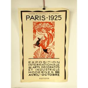 Robert Bonfils - Poster For The 1925 International Decorative Arts Exhibition