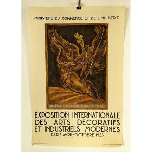 Antoine Bourdelle - Poster For The Exposition Internationale Des Arts Décoratifs 1925