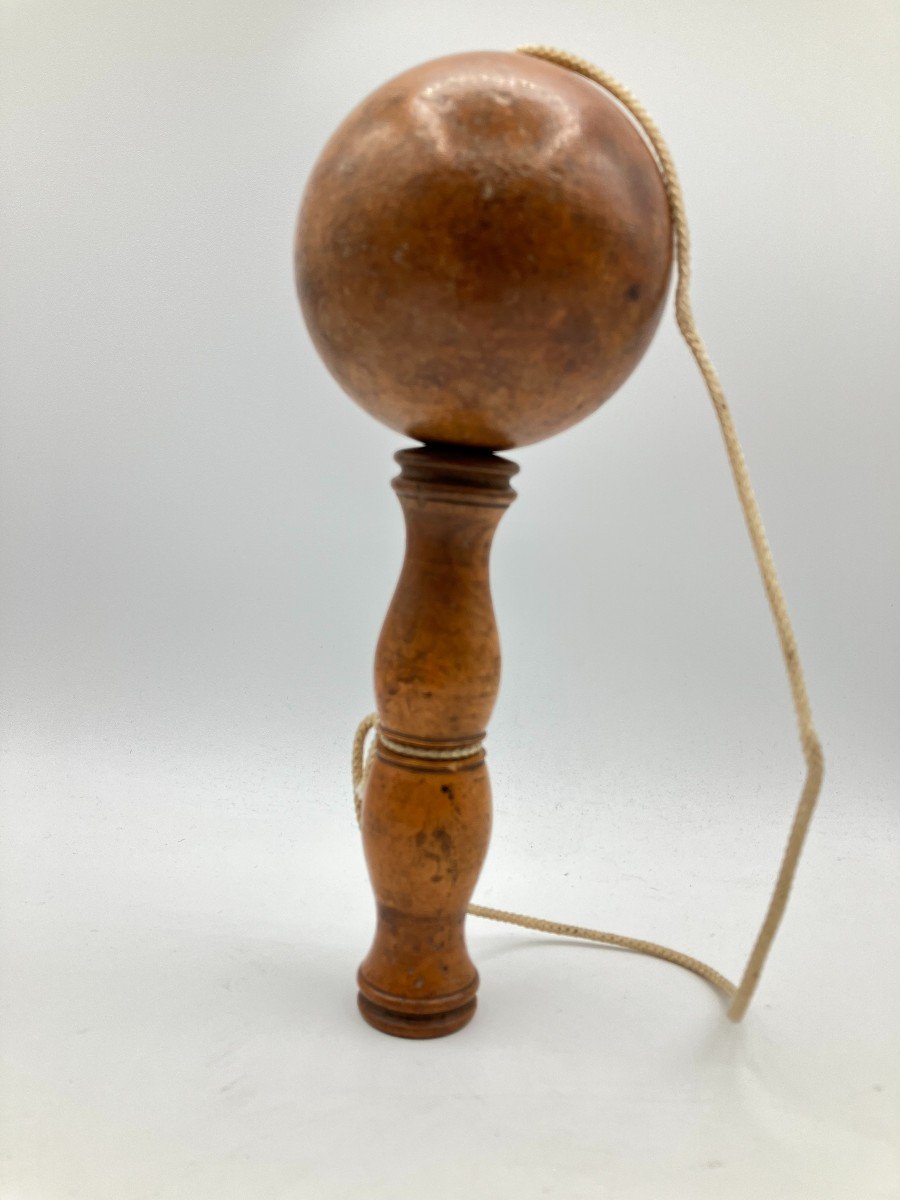 Gioco della palla in legno pregiato (bosso)-photo-6