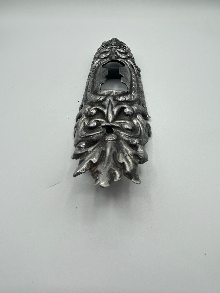 Bocchetta da porta in ferro forgiato-photo-1